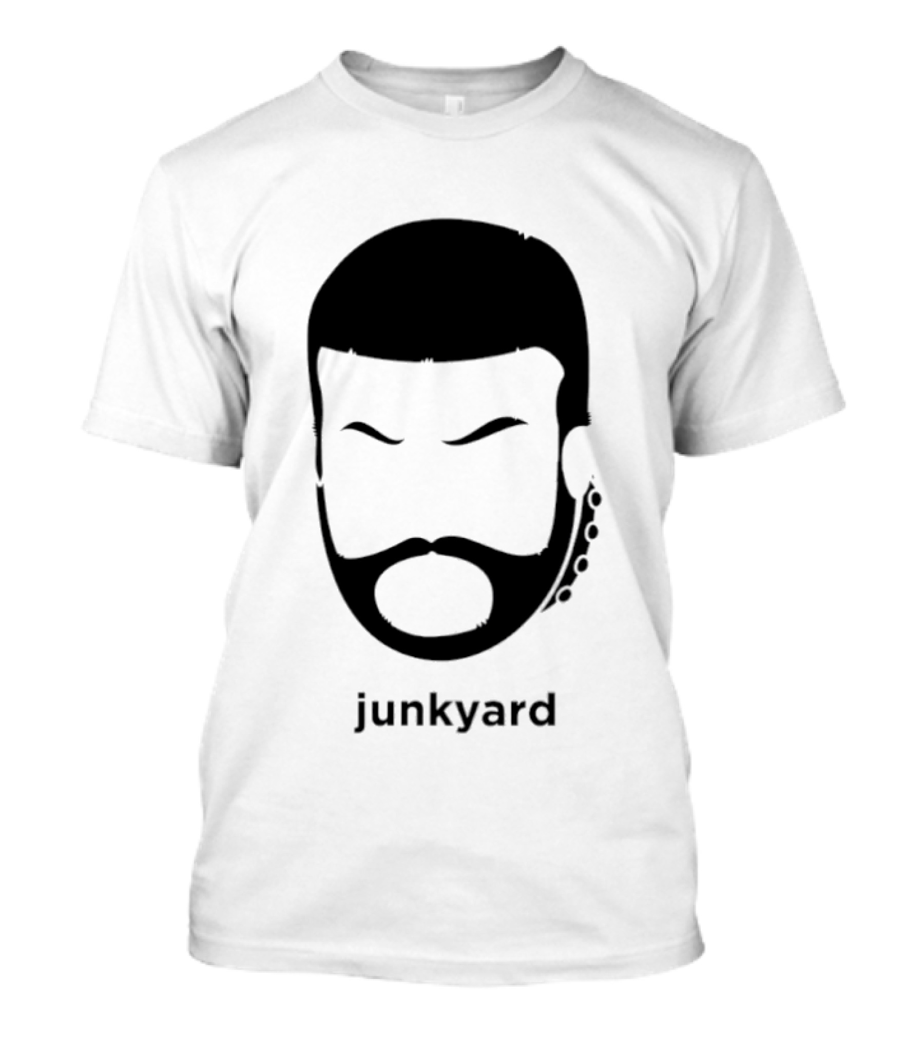 WWF Wrestling Legend Junkyard Dog Big Face Retro Look T-Shirt