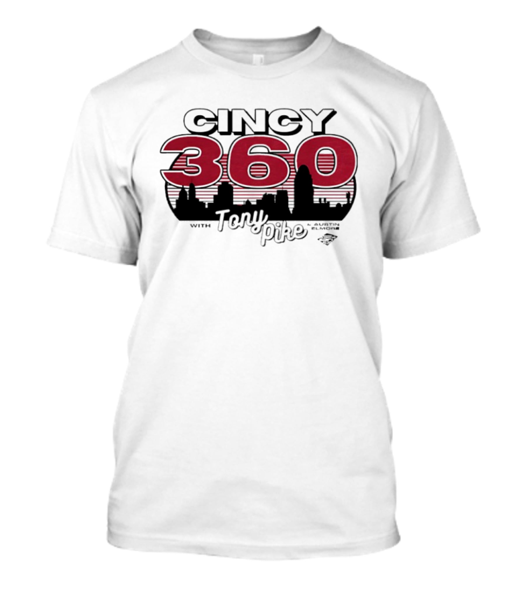 Tony Pike Cincy 360 Bold Red T-Shirt