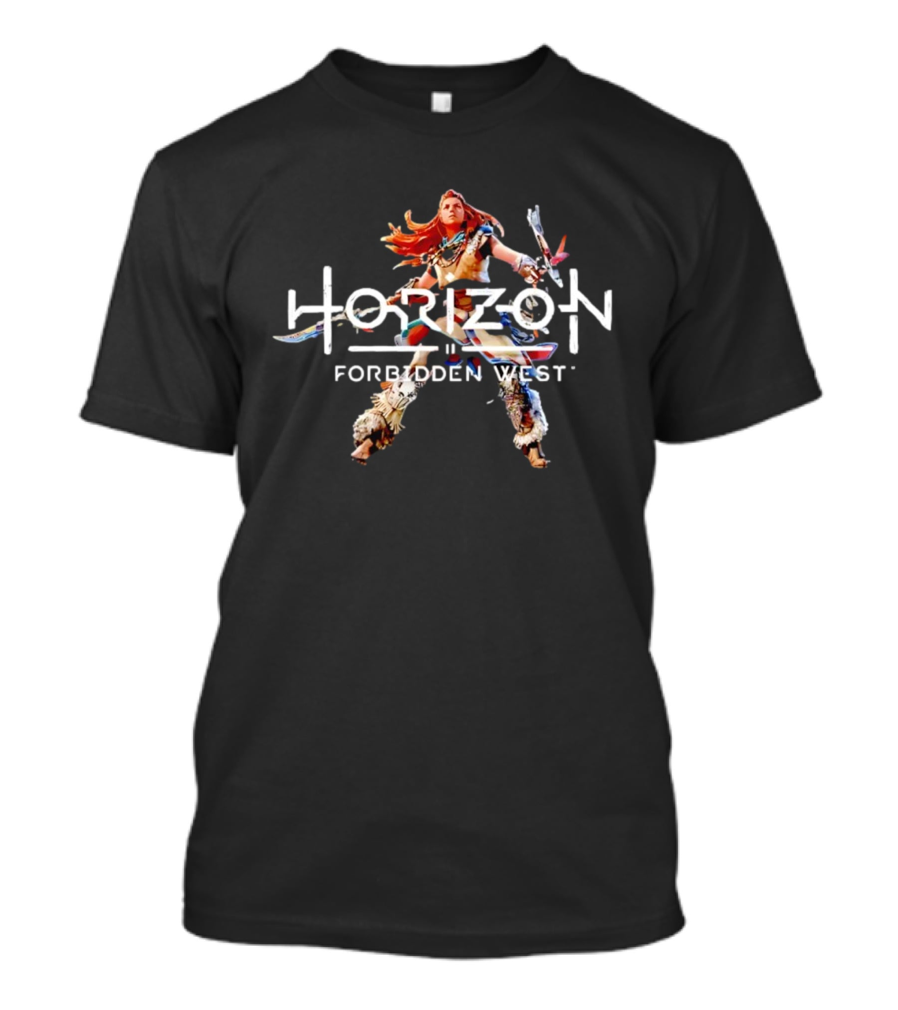 Horizon Forbidden West Aloy Combat Pose T-Shirt