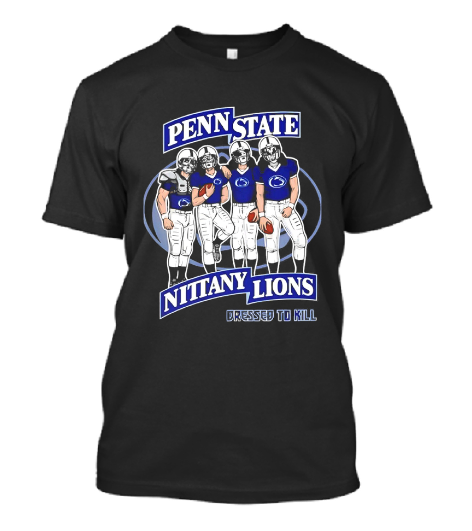 Penn State Nittany Lions Dressed To Kill Football Players T-Shirt
