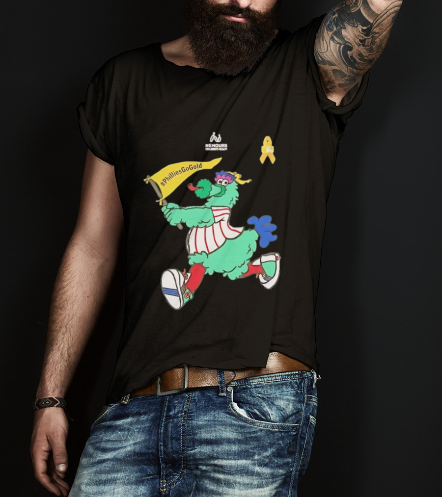 Nemours Childhood Partnership With Philadelphia Phillies #PhilliesGoGold T-Shirt