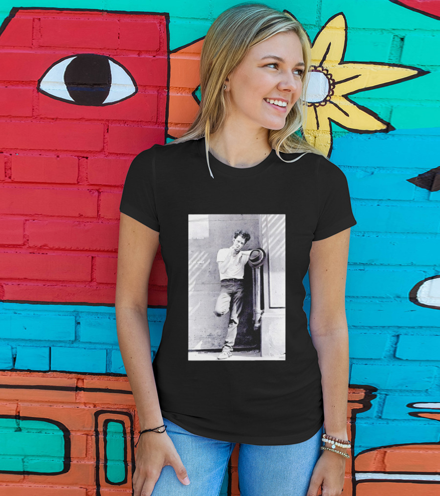 Robin Buckley Tom Waits Smoking Pose T-Shirt