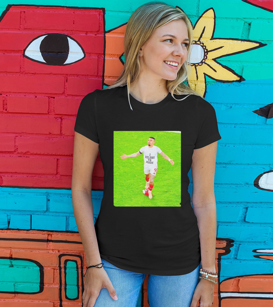 Gabriel Jesus I Belong To Jesus Arsenal FC T-Shirt