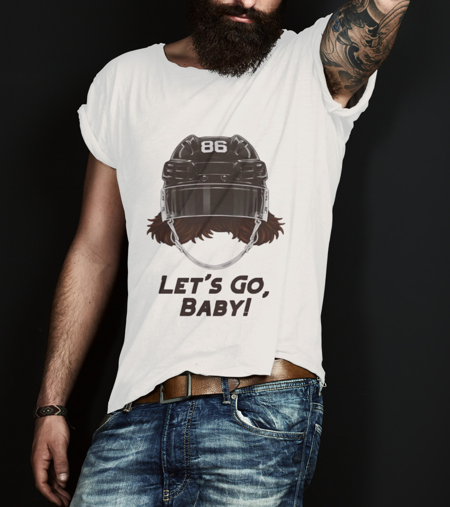 Jack Hughes Let’s Go Baby New Jersey Devils Hockey T-Shirt