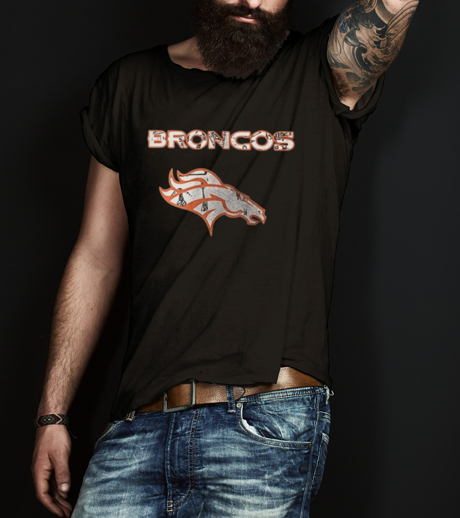 Denver Broncos Star Wars Darth Vader Broncos T-Shirt