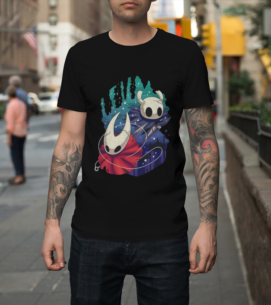 Protector Knight Silksong Hollow Knight Adventure T-Shirt