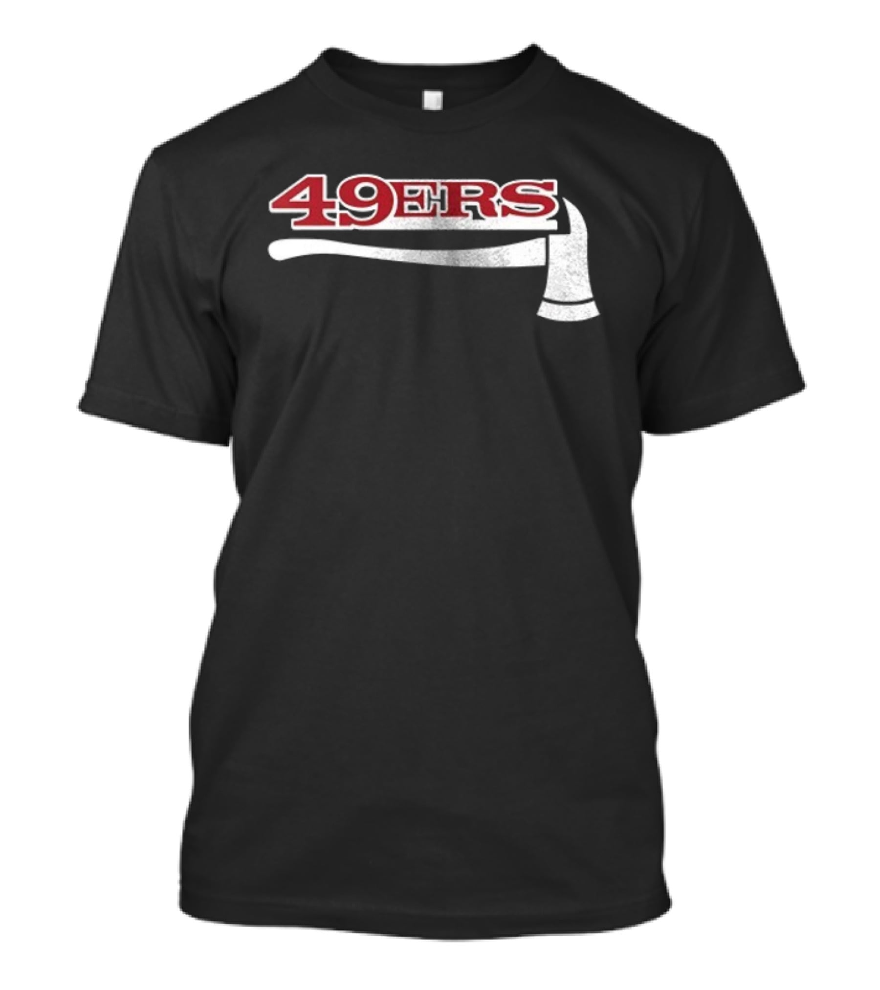 San Francisco 49ers Firefighter Day Appreciation 49ers Axe T-Shirt