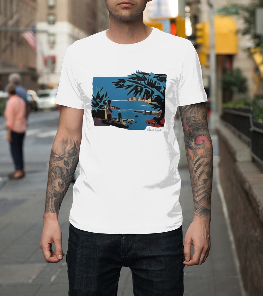 Childish Gambino Guava Island Tropical Vibes Scenic T-Shirt
