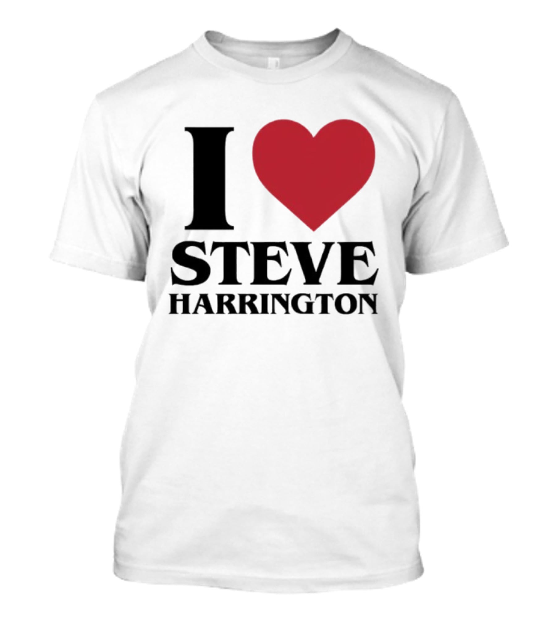 I Love Steve Harrington Heart Stranger Things T-Shirt