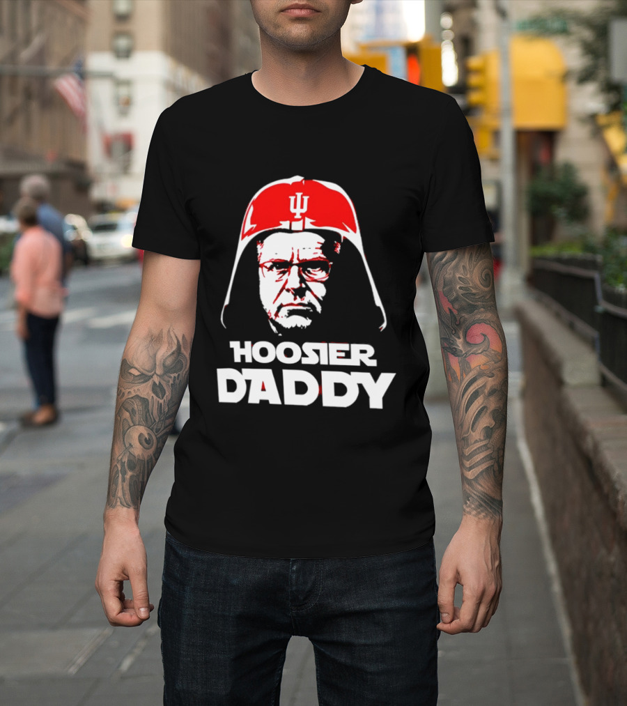 Indiana Hoosiers Football Hoosier Daddy Darian DeVries T-Shirt