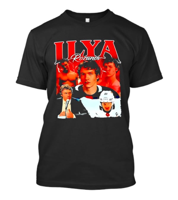 Ilya Rozanov Rivalry 90s Iconic Hockey Star T-Shirt