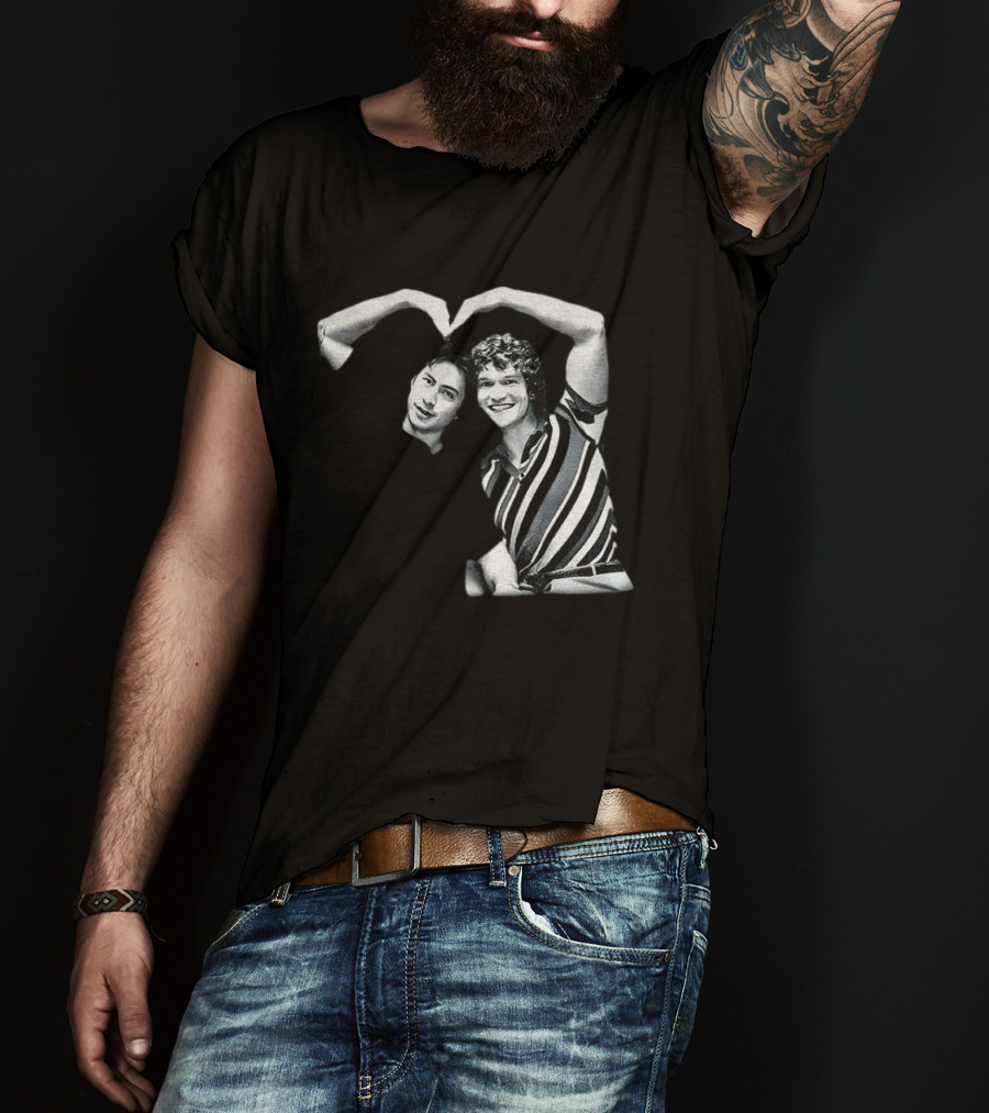 Shane Hollander Ilya Rozanov Heart Pose Iconic Character Friendship T-Shirt