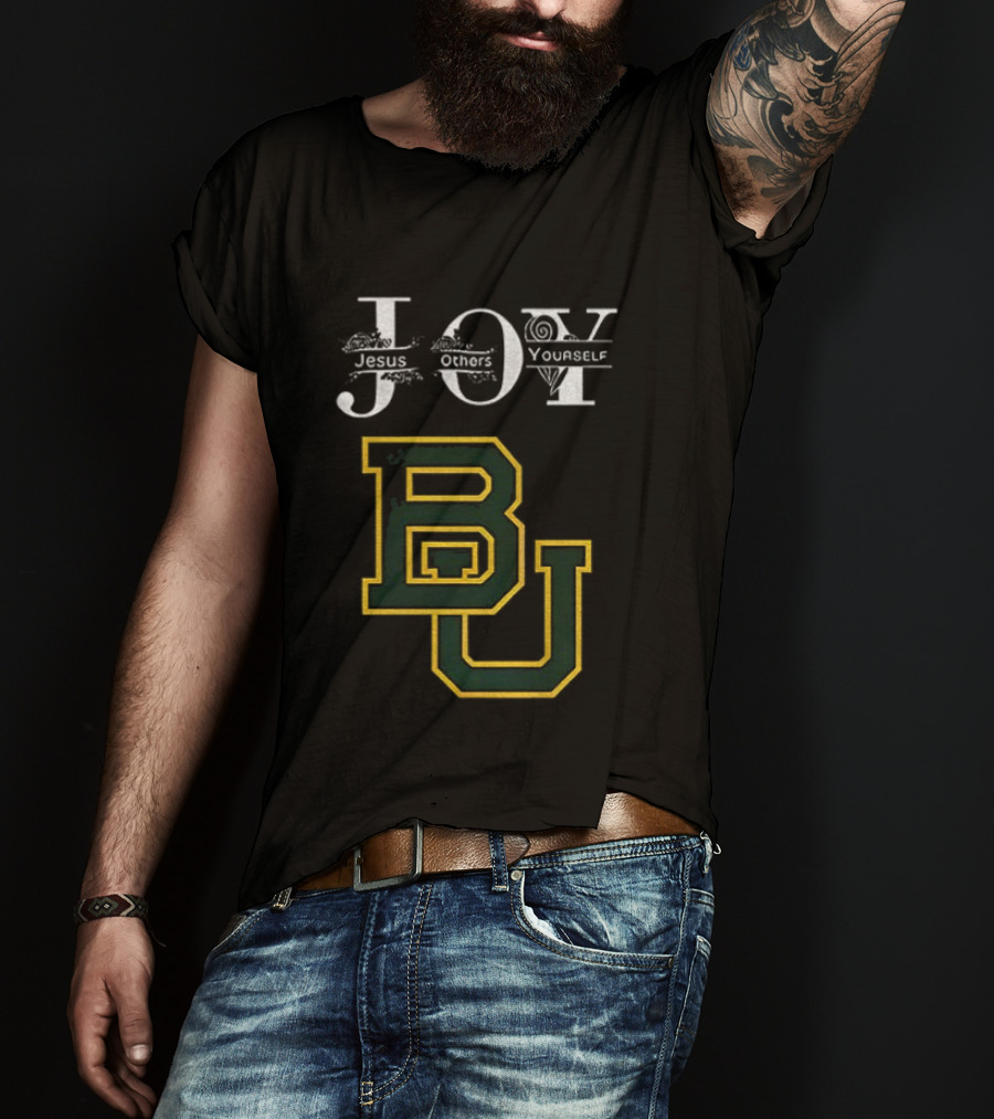 Baylor Bears Basketball JOY Jesus Others Yourself 2025 T-Shirt