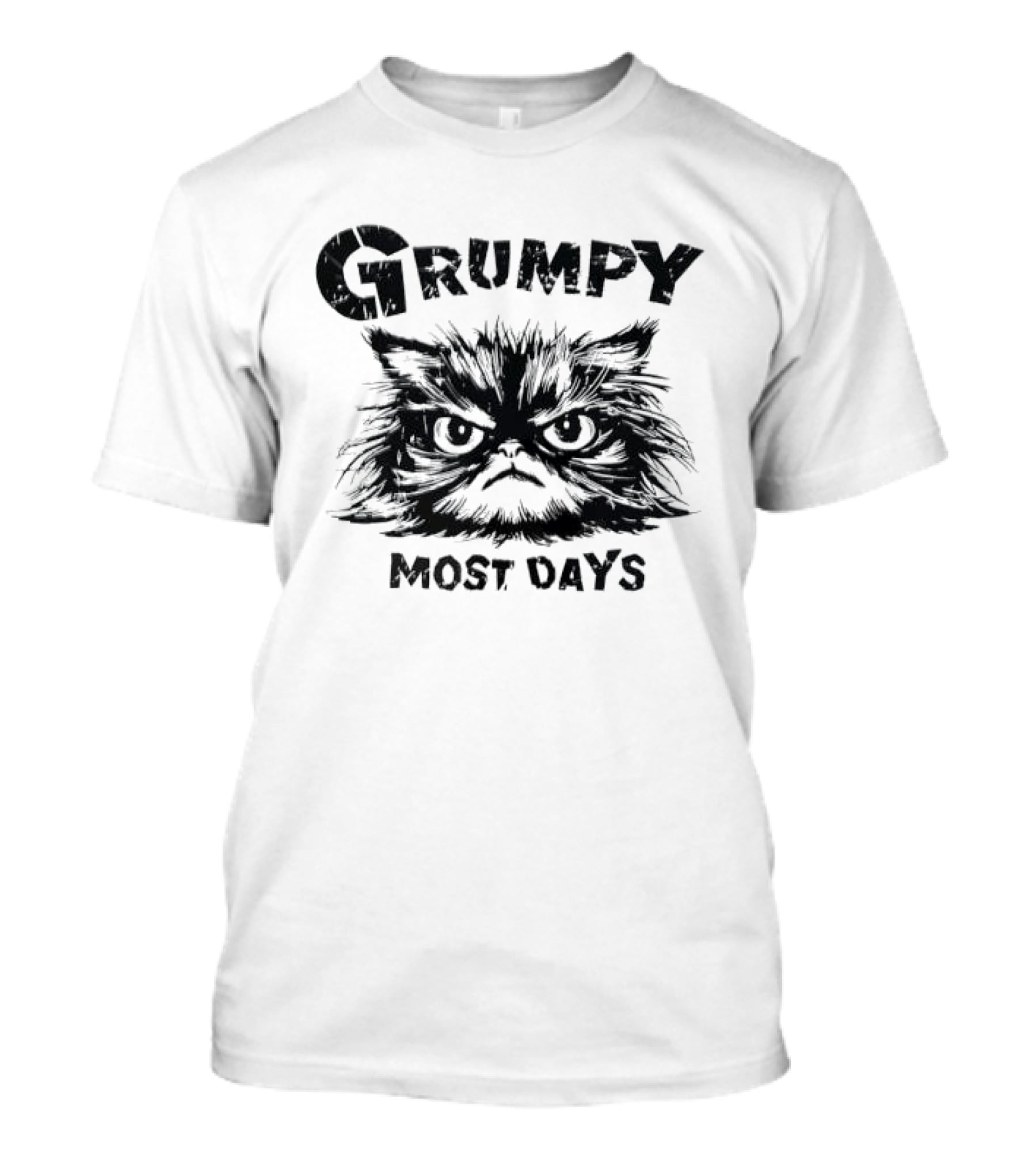 Grumpy Cat Most Days Mood Face T-Shirt