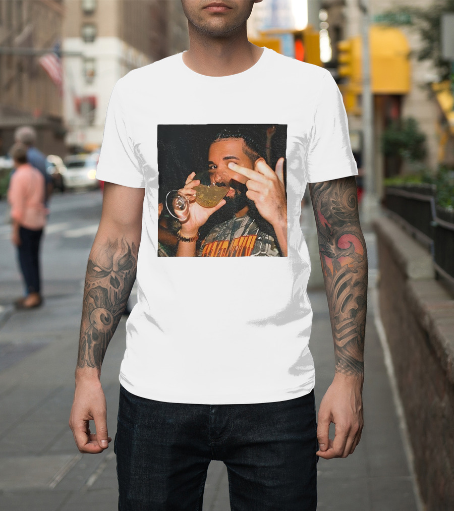Drake Middle Finger Iceman Album 2025 T-Shirt