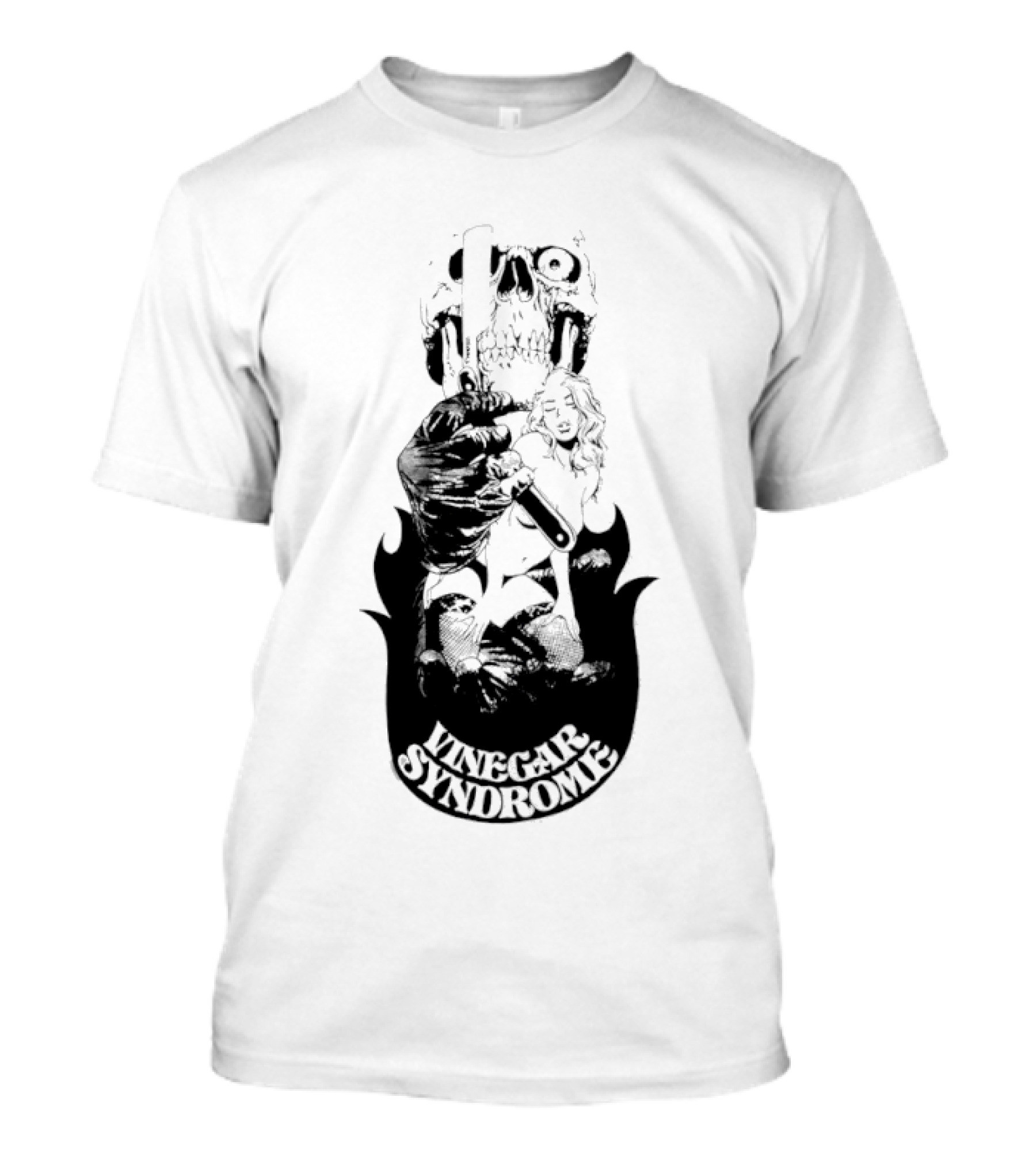 Skull Vinegar Syndrome Occam’s Razor T-Shirt
