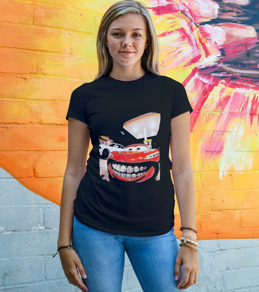 Cars Lightning McQueen Grills Radiator Springs Charger T-Shirt