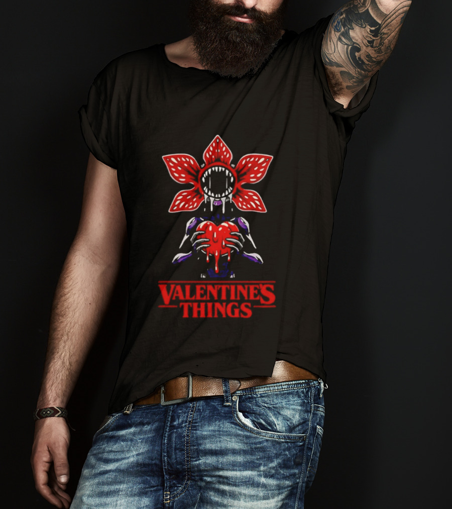 Valentine’s Things Style Stranger Things T-Shirt