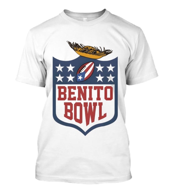 Benito Bowl Bad Bunny Puerto Rico LIX NFL Football 2026 T-Shirt