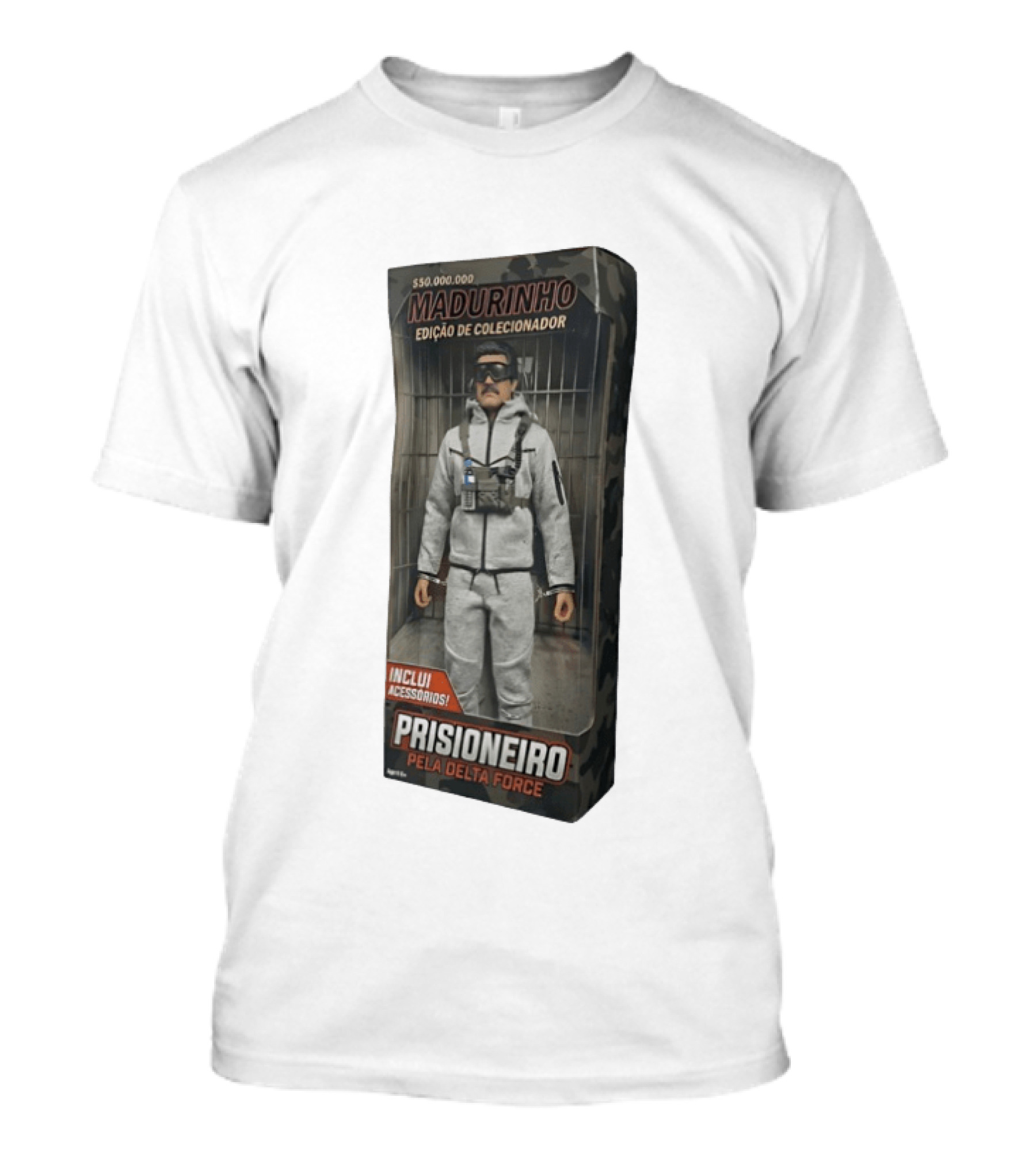 Madurinho Edição De Colecionador Prisioneiro Pela Delta Force Inclui Acessórios T-Shirt
