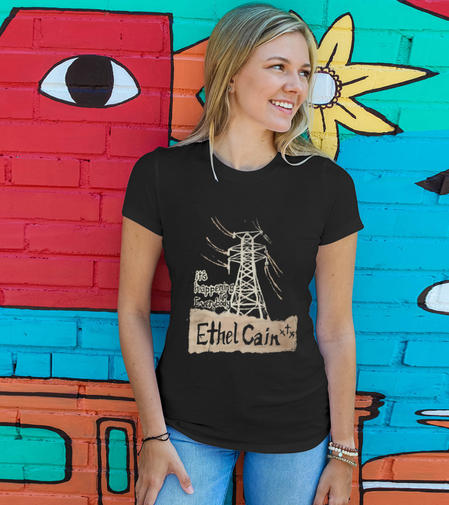 Ethel Cain It's Happening To Everybody Transmission Tower T-Shirt