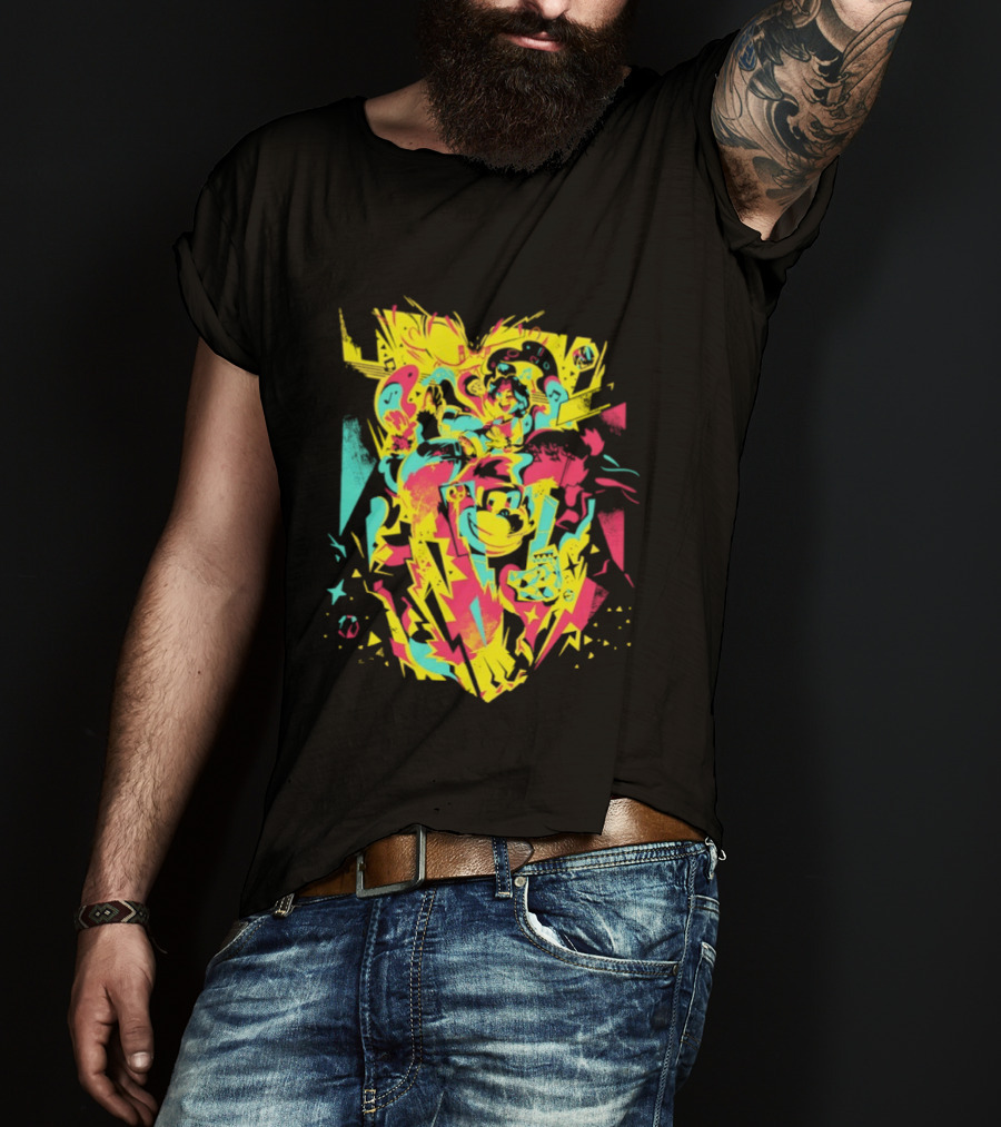 Donkey Kong Bananza Underground Adventure Retro Pop T-Shirt