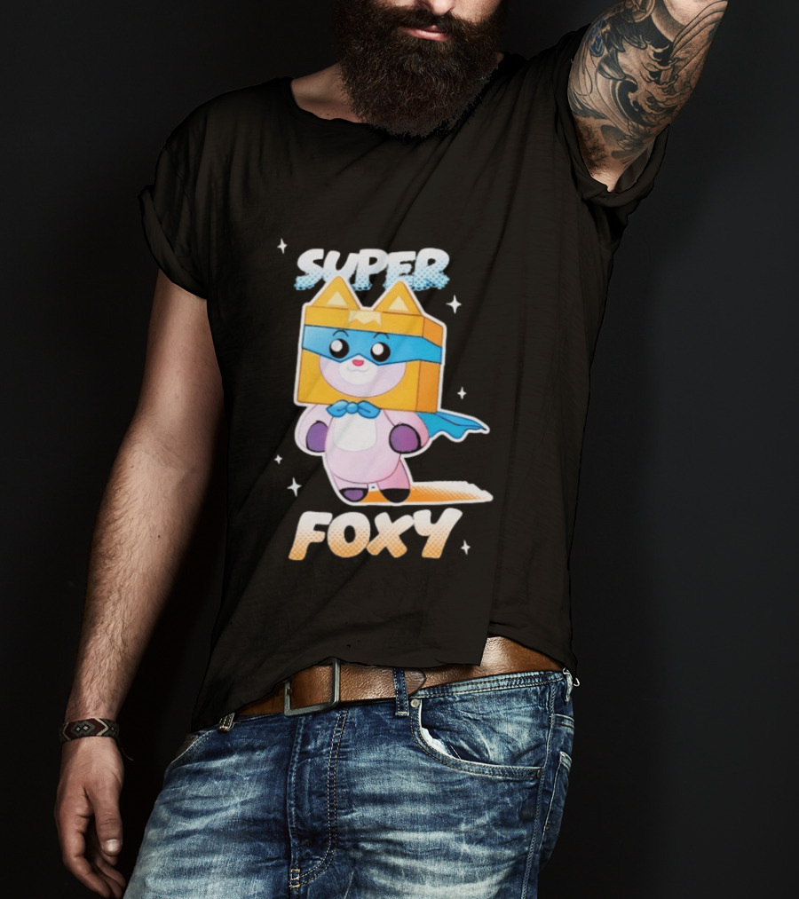 Super Foxy 2026 Cartoon T-Shirt