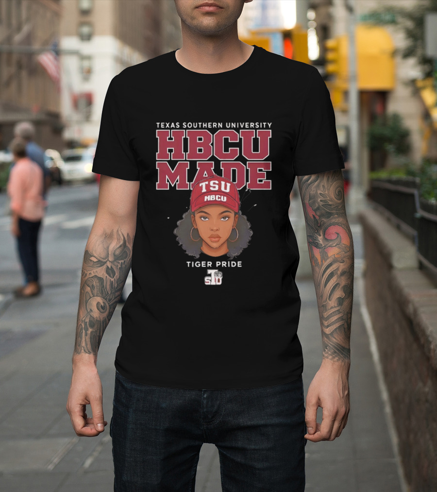 Texas Southern University HBCU Made TSU Tiger Pride Bold Iconic Representation T-Shirt