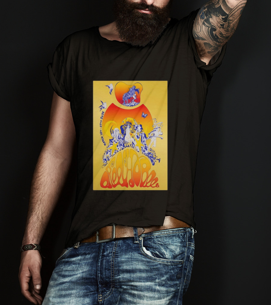 Okeechobee Music And Arts Festival March 19 22 2026 Sunshine Grove Psychedelic T-Shirt