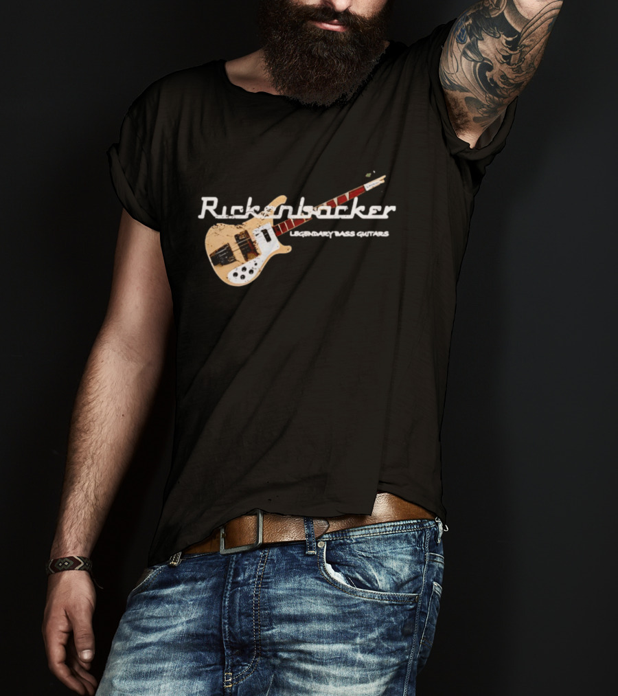 Rickenbacker Legendary Bass Guitars Iconic Instrument T-Shirt