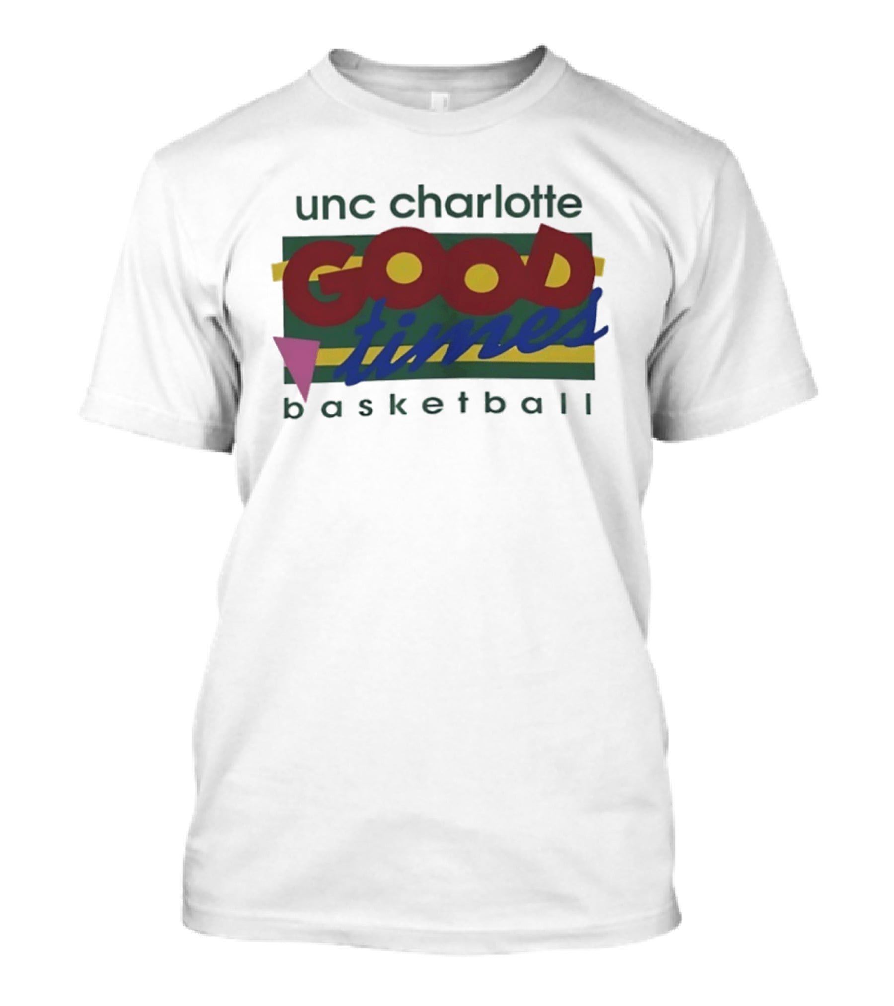 UNC Charlotte Good Times Basketball T-Shirt