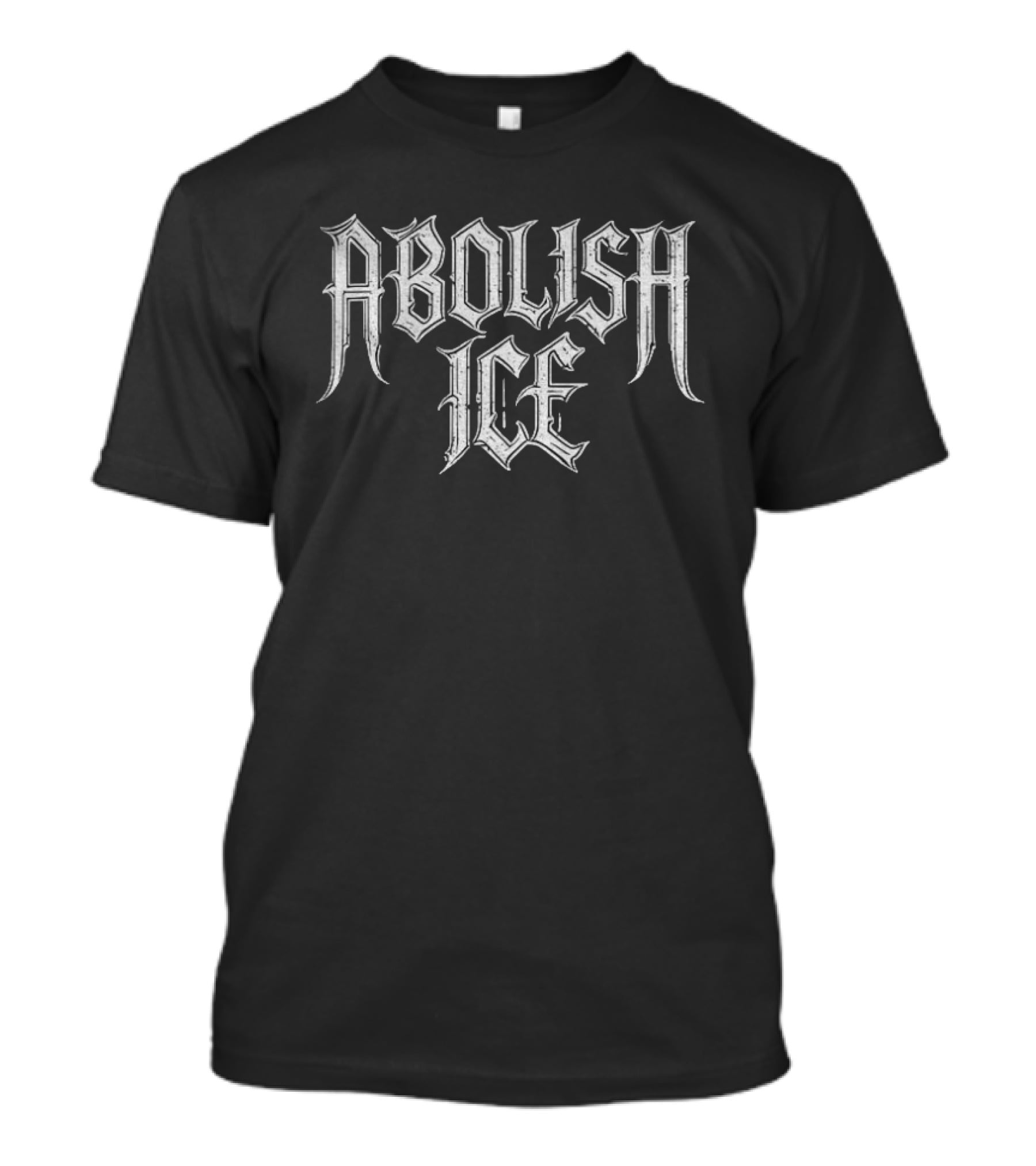 Abolish ICE Heavy Metal Gothic T-Shirt