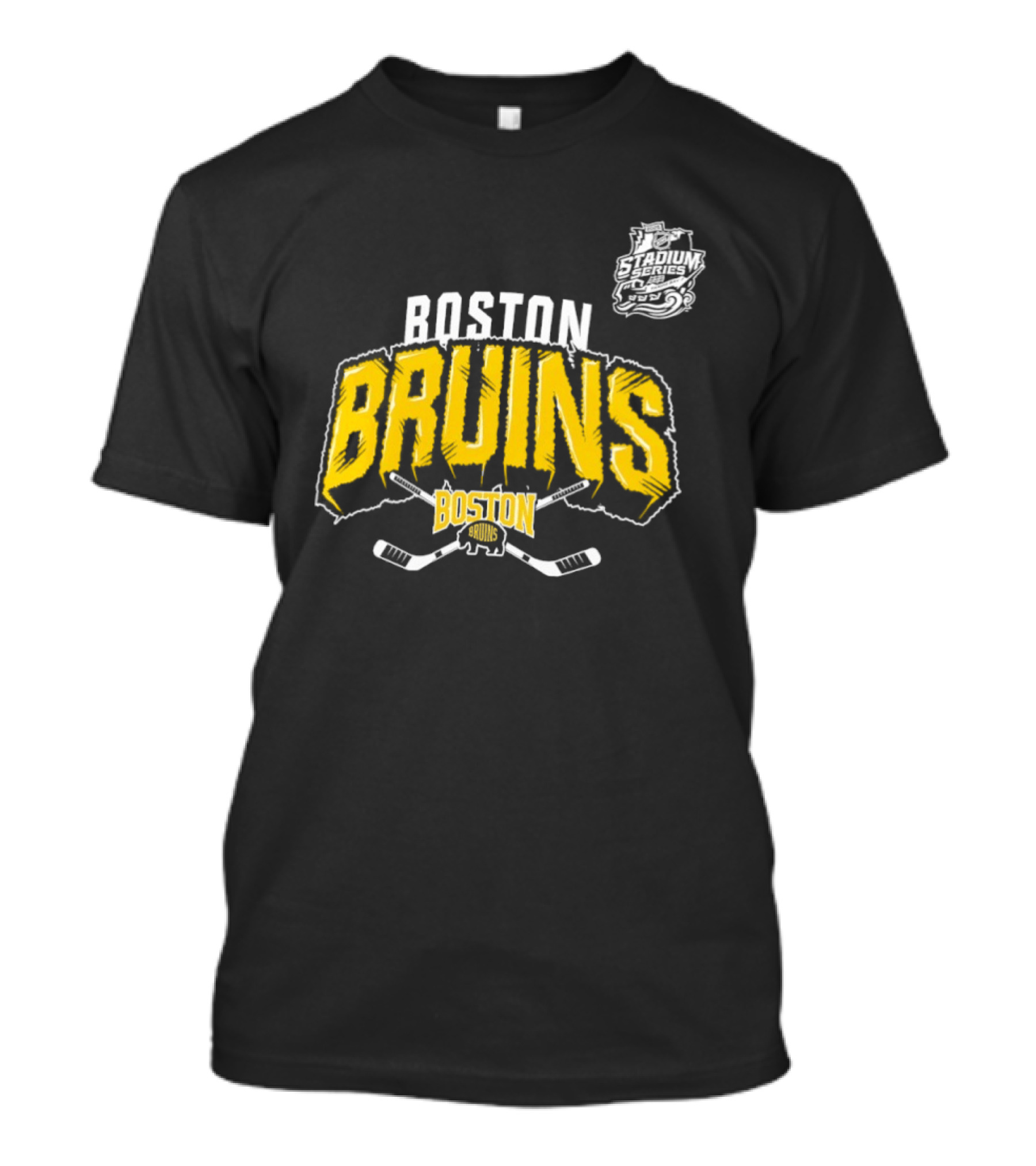 Boston Bruins Skull Tampa Bay Lightning NHL Hockey T-Shirt
