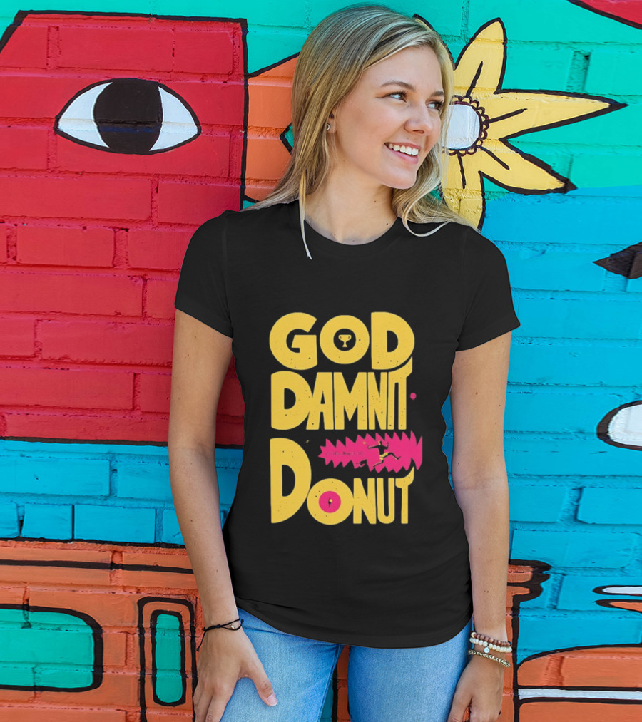 God Damnit Donut Dungeon Crawler Carl T-Shirt