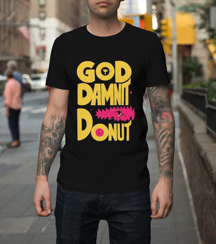 God Damnit Donut Dungeon Crawler Carl T-Shirt