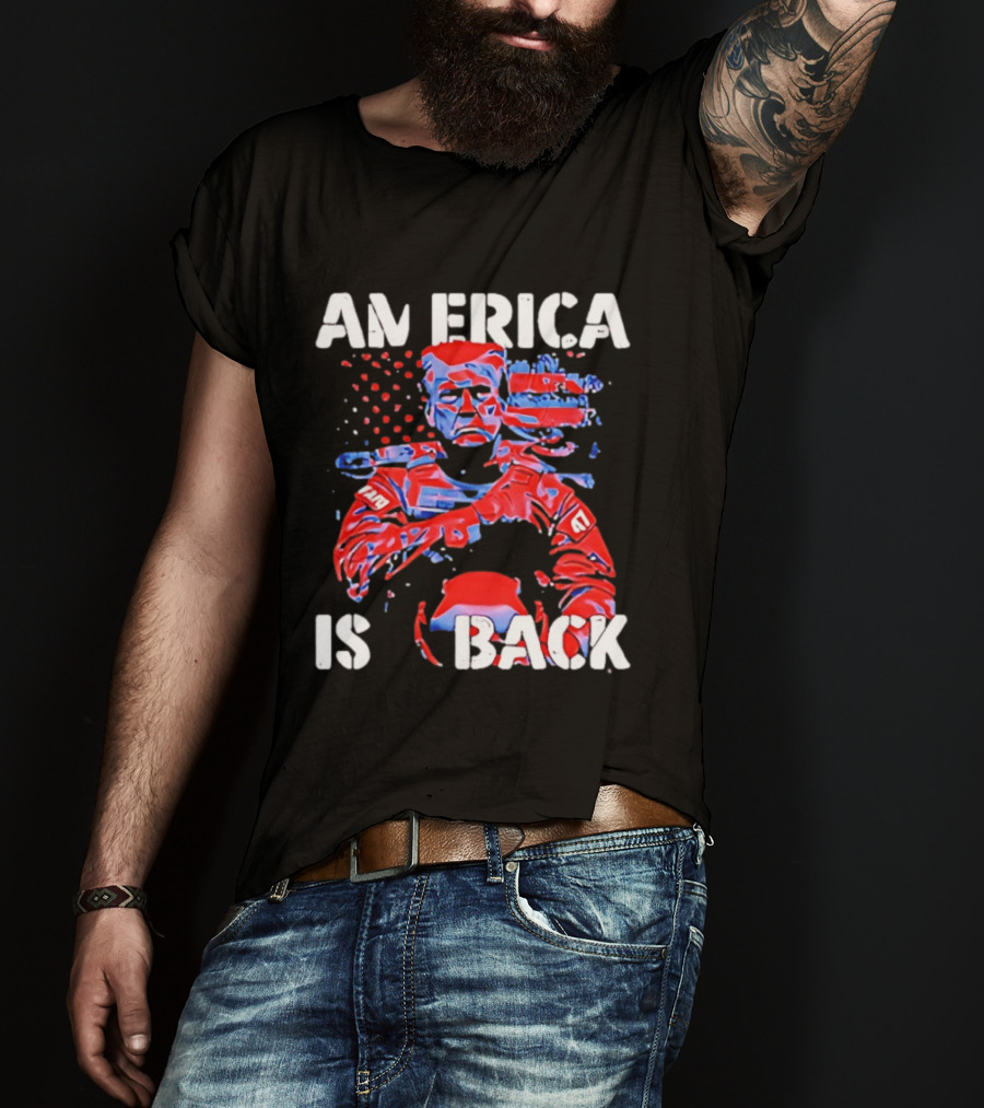 AMERICA IS BACK 2026 Trump Army T-Shirt