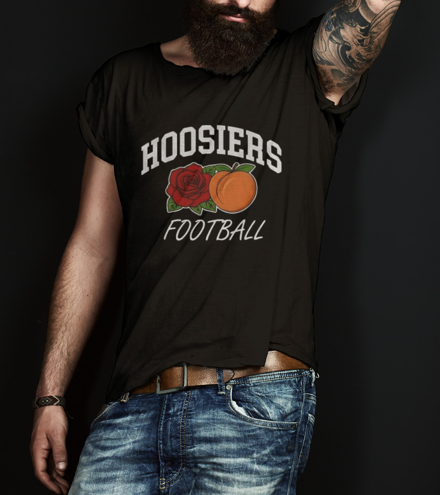 Hoosiers Football Rose Peach Bowl Champions T-Shirt
