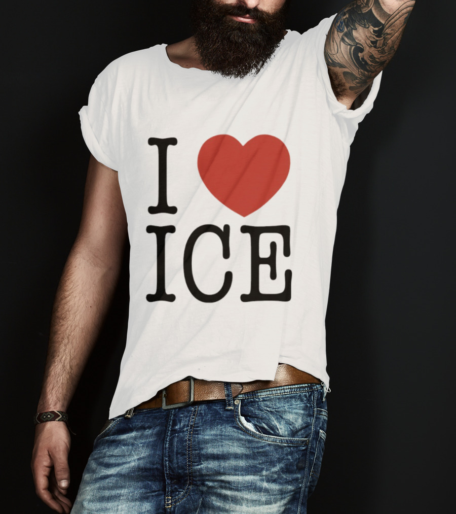 I Love Red Heart ICE T-Shirt
