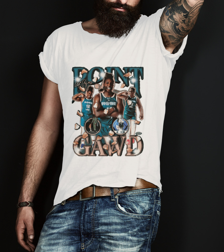 Chelsea Gray Point Gawd Rose Ally Basketball Player 12 T-Shirt