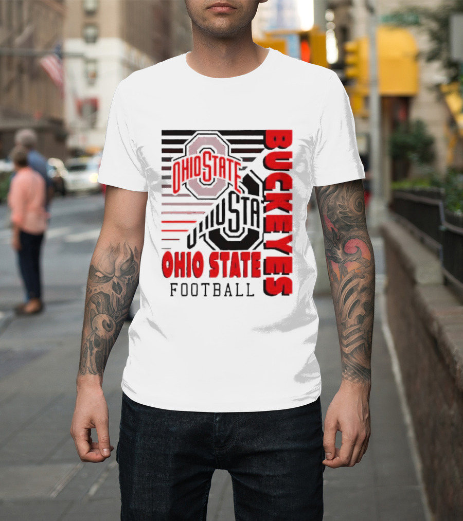 Ohio State Buckeyes Football Throwback T-Shirt