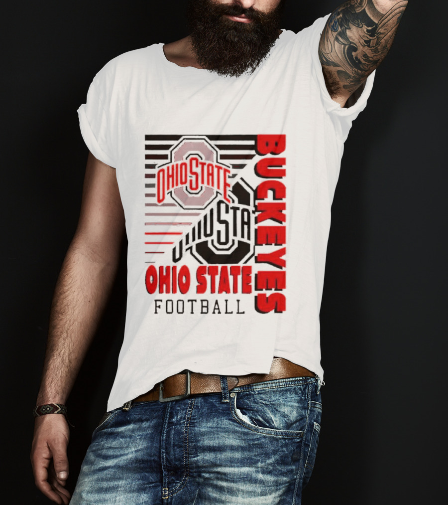 Ohio State Buckeyes Football Throwback T-Shirt