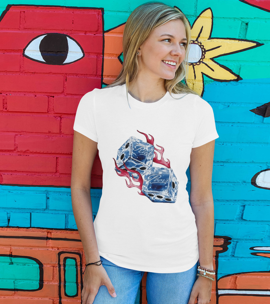 Rich Poor Ice Fiery Dice T-Shirt