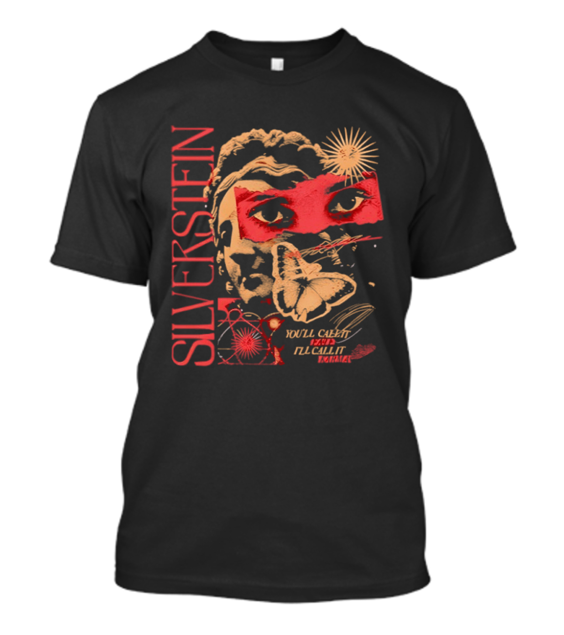 Silverstein Fate Karma You’ll Call It Ill Call It Vintage T-Shirt