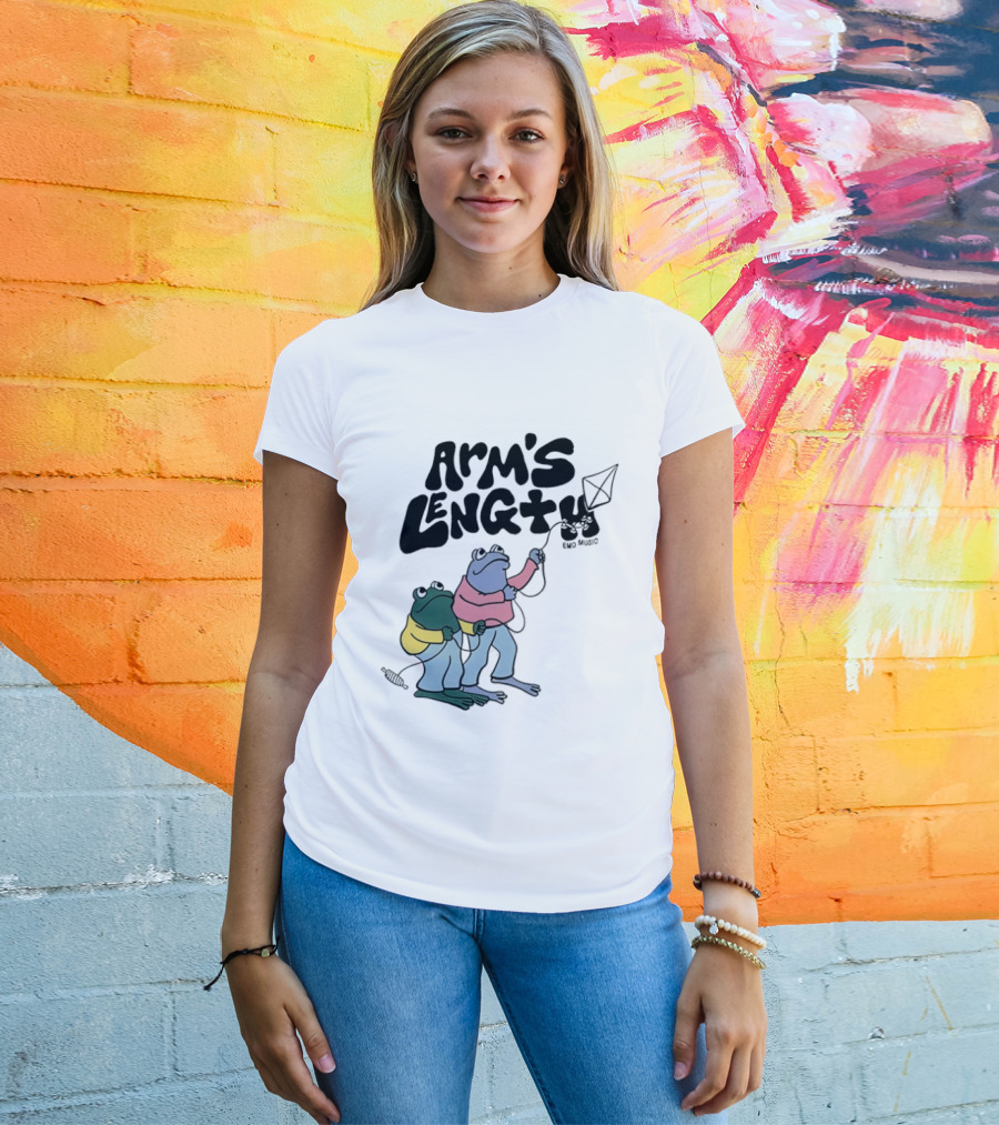 Arm's Length Frog And Toad Kite Emo Music T-Shirt