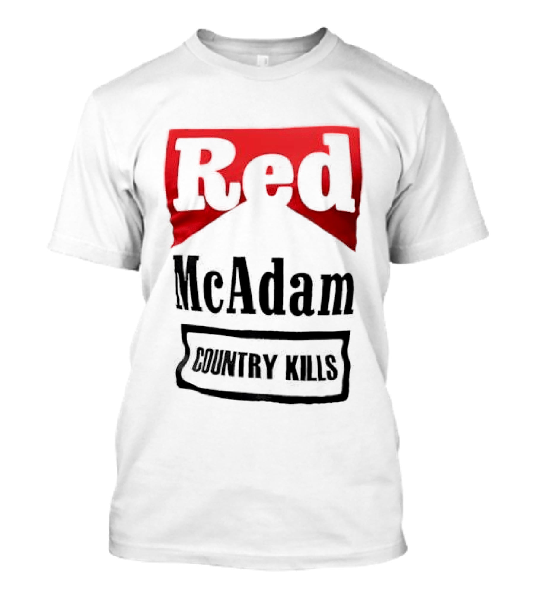 Red McAdam Country Kills Bold T-Shirt