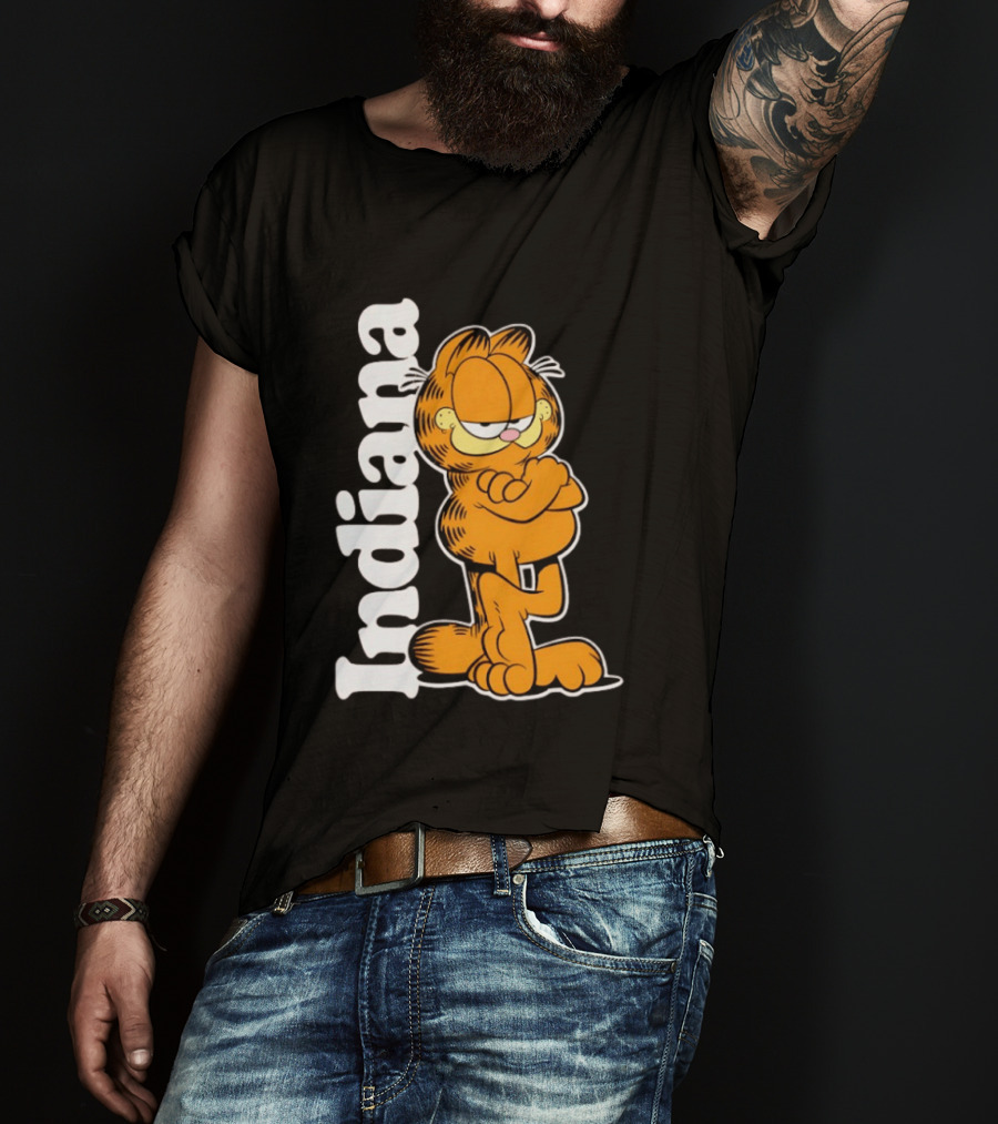 Garf Cat Indiana T-Shirt