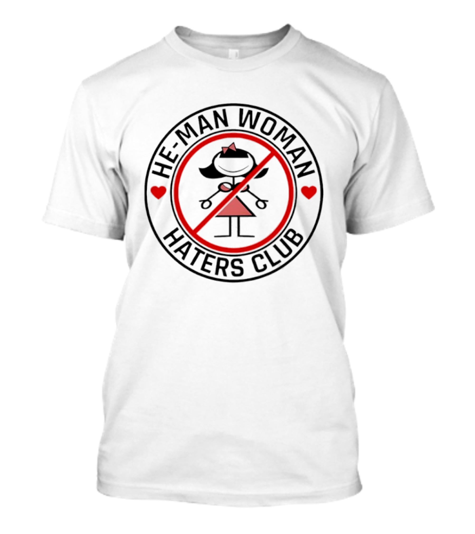 He Man Woman Haters Club Lil Rascal Circle T-Shirt