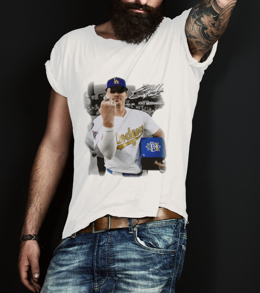 Kike Hernandez Former Dodgers T-Shirt