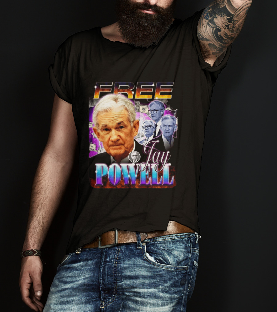 Free Jay Powell Jerome Powell Money T-Shirt