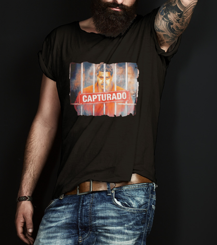 Nicolas Maduro Capturado Behind Bars Prison T-Shirt